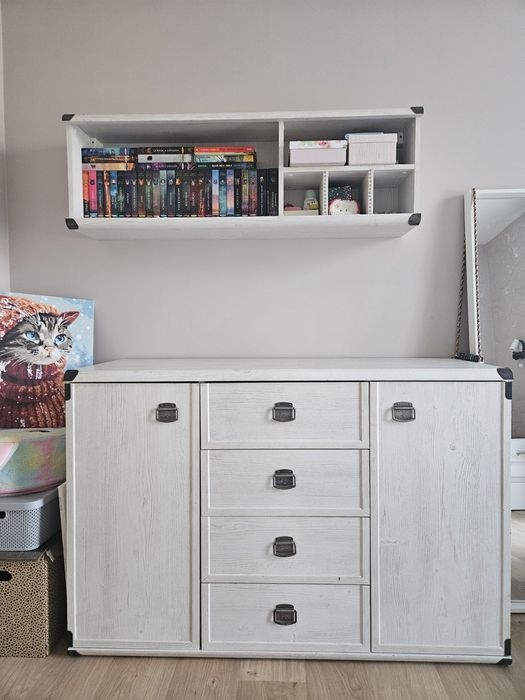 Zestaw mebli BRW indiana białe