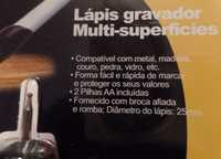 Lápis Gravador Multi-Superfícies Novo/Selado (AJ)