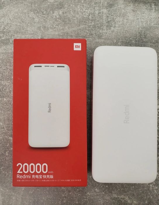 Xiaomi Redmi PowerBank 20000 mAh Fast Charge 18W