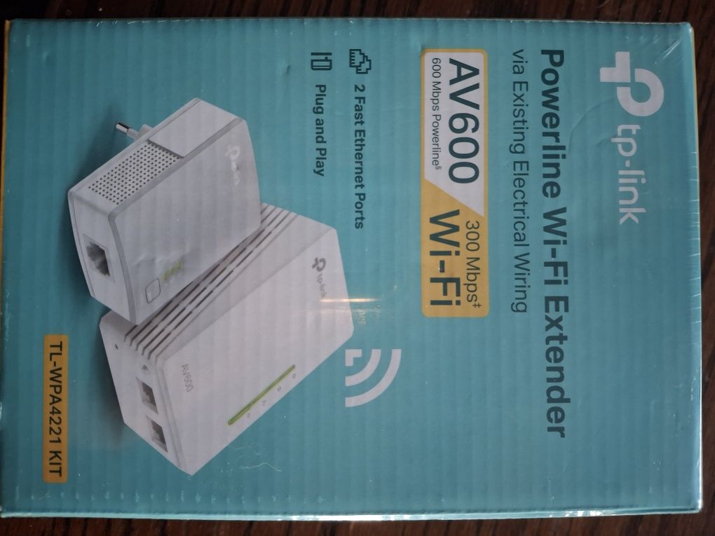 Powerline Tp-link extensor de wifi novo