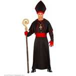 Strój Ksiądz Papież  Mroczny Kardynał Mnich Czarny Halloween XXL