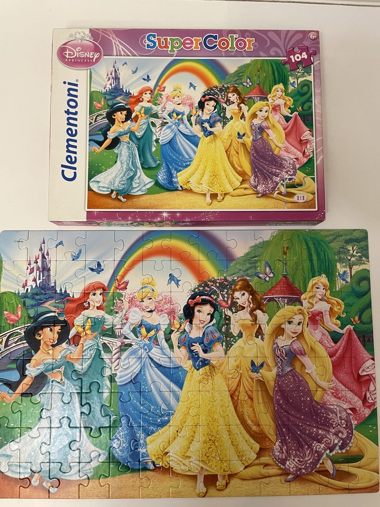 Puzzle Księżniczki Disney 104 el.
