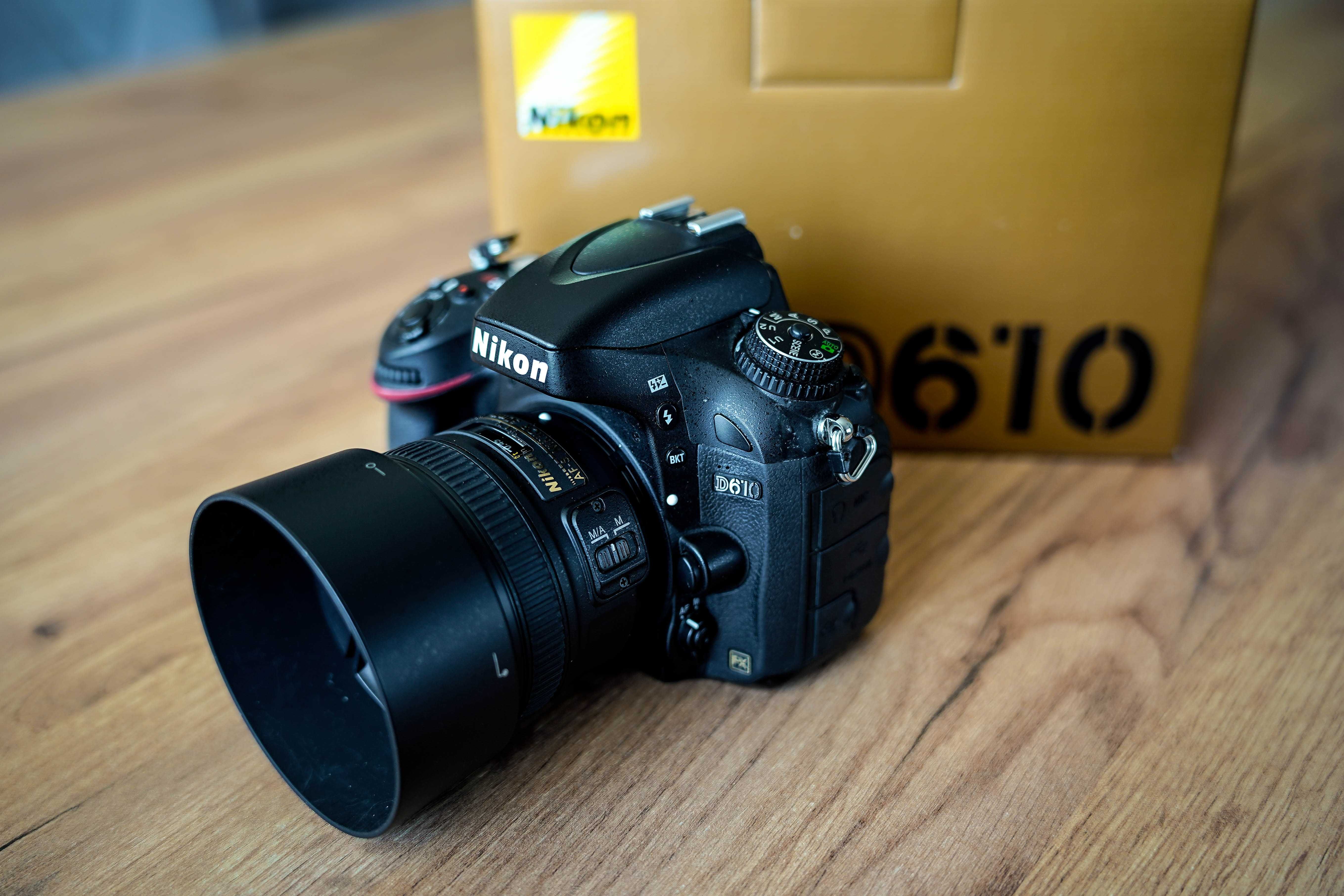 Nikon D610 + obiektyw