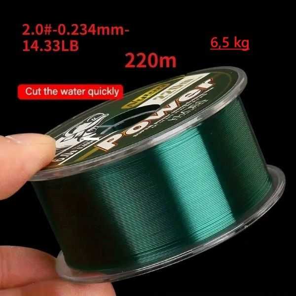 Żyłka wędkarska 220m. 0,23 mm. 6,5 kg. Nr.2.