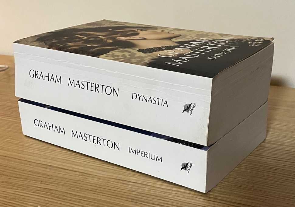 Graham Masterton - zestaw 3 książek - Dynastia, Imperium, Pani fortuny