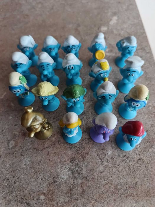 Stikeez przyssawki Smerfy