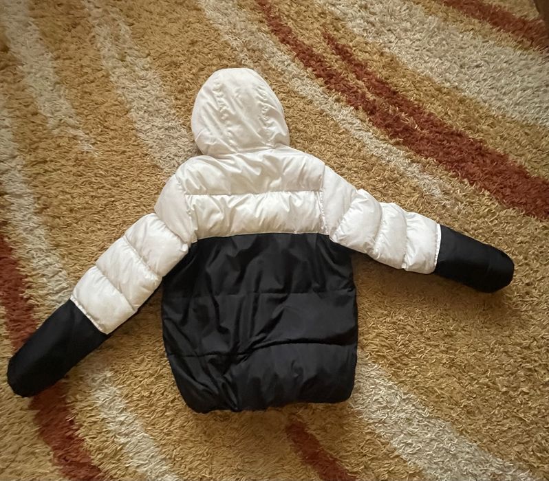 Пухан nike черно-белый