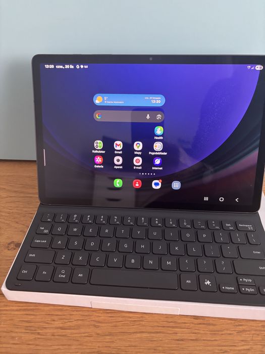 Tablet samsung galaxy tab s9 5g + klawiatura etu samsung slim book