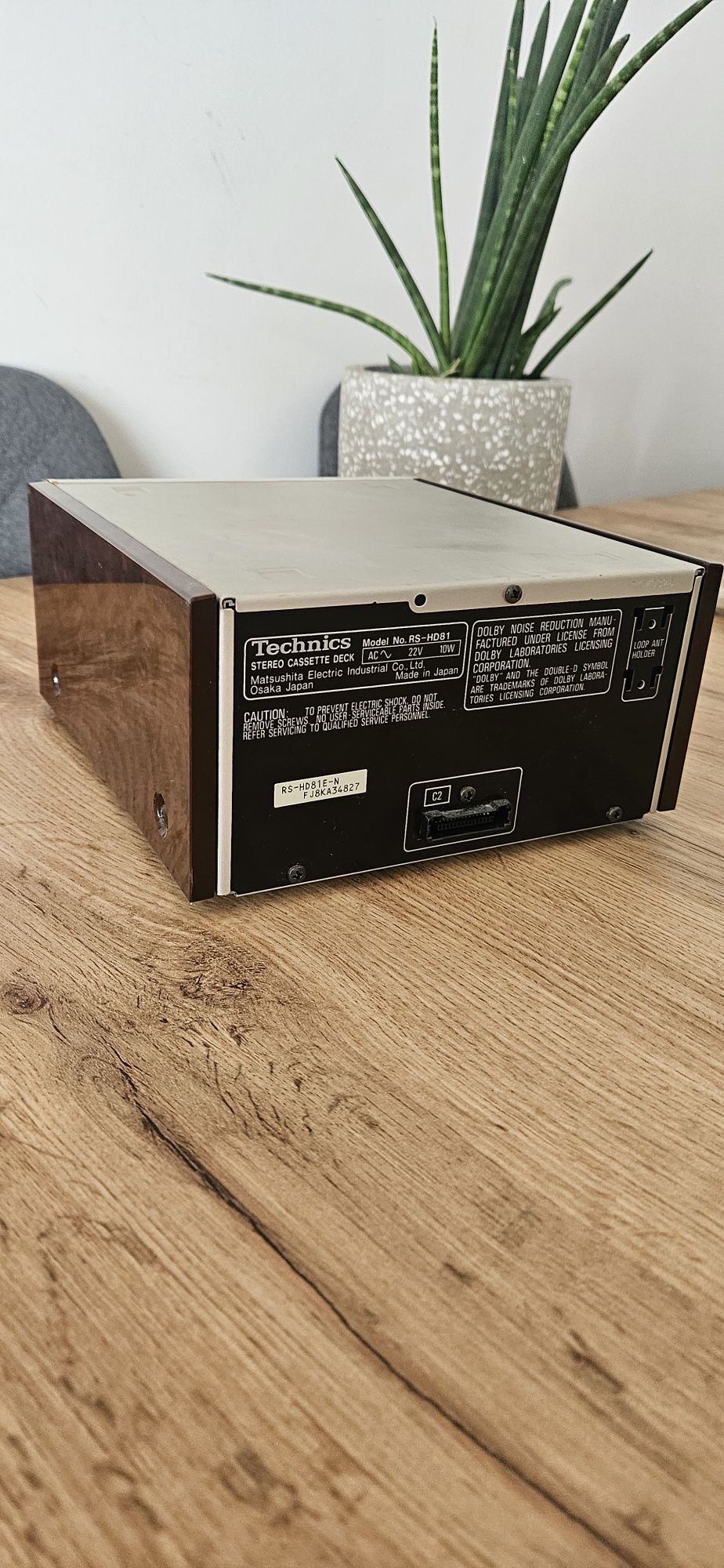 Technics RS-HD81 magnetofon deck