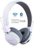 Termichy X2 bezprzewodowe Słuchawki Bluetooth dla dzieci AUX FM białe