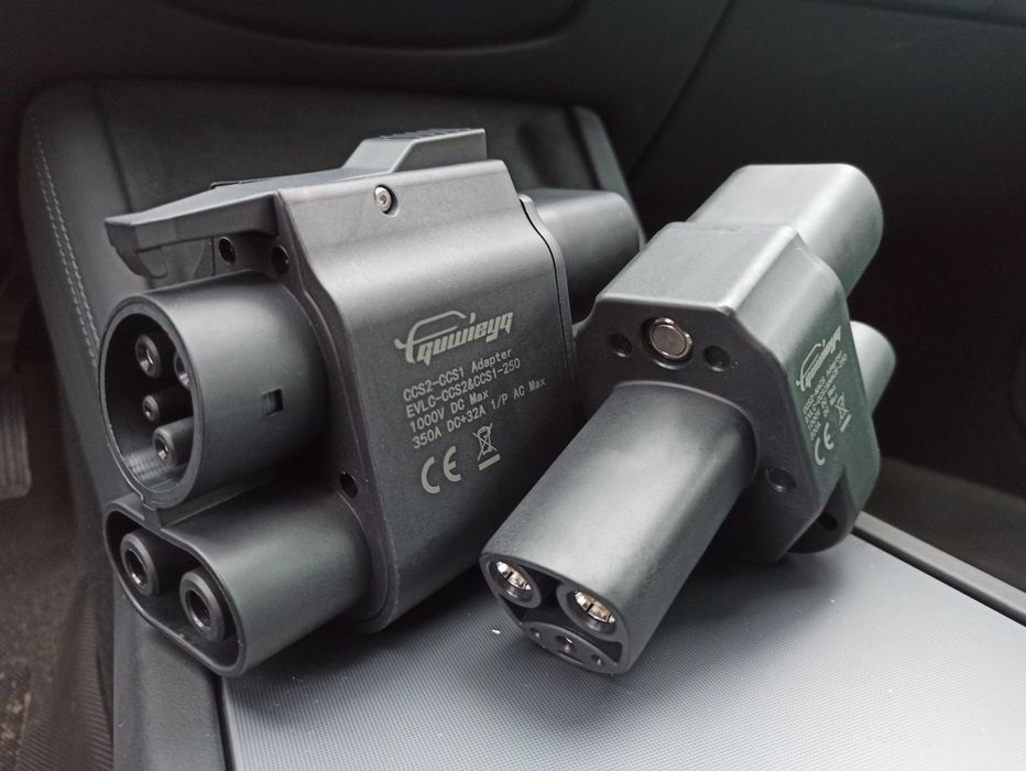 Перехідник ccs2 Tesla Mersedes Audi BMW Chevrolet Volvo Rivian Lucid