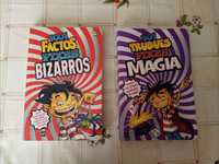 Livros 1001 factos fixes e bizarros e 101 magias fixes