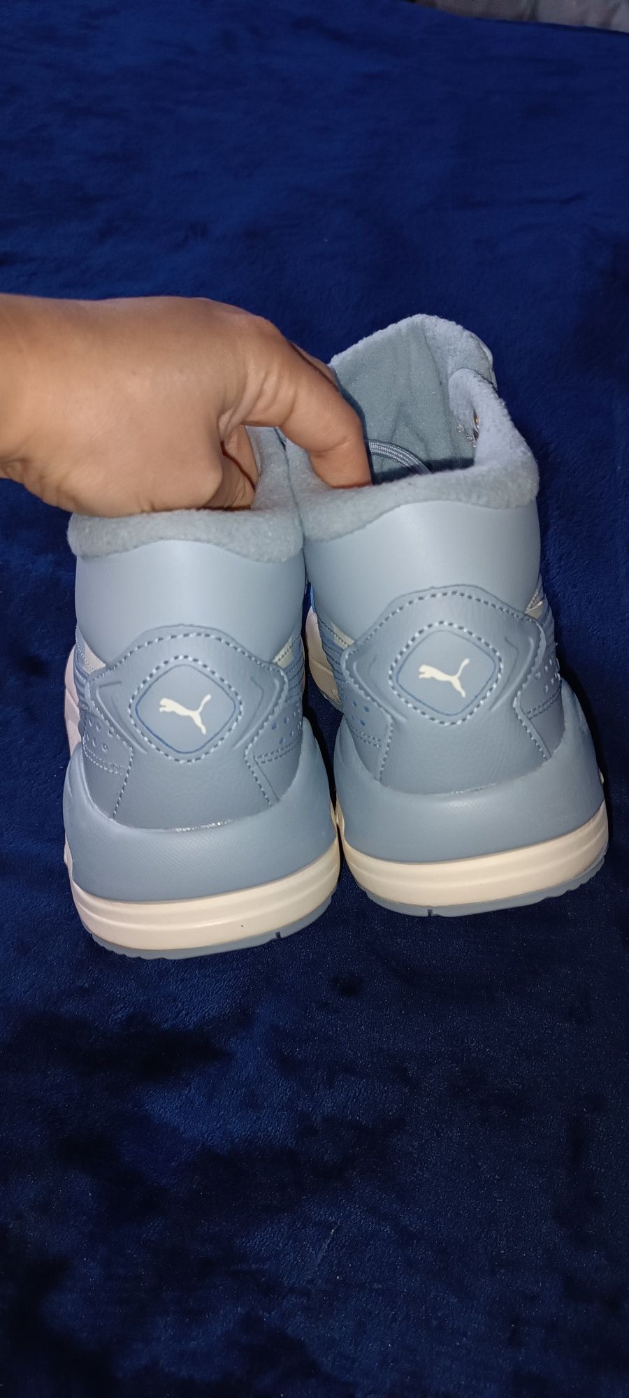 Кросівки PUMA X-Ray Speed Mid WTR blue&white