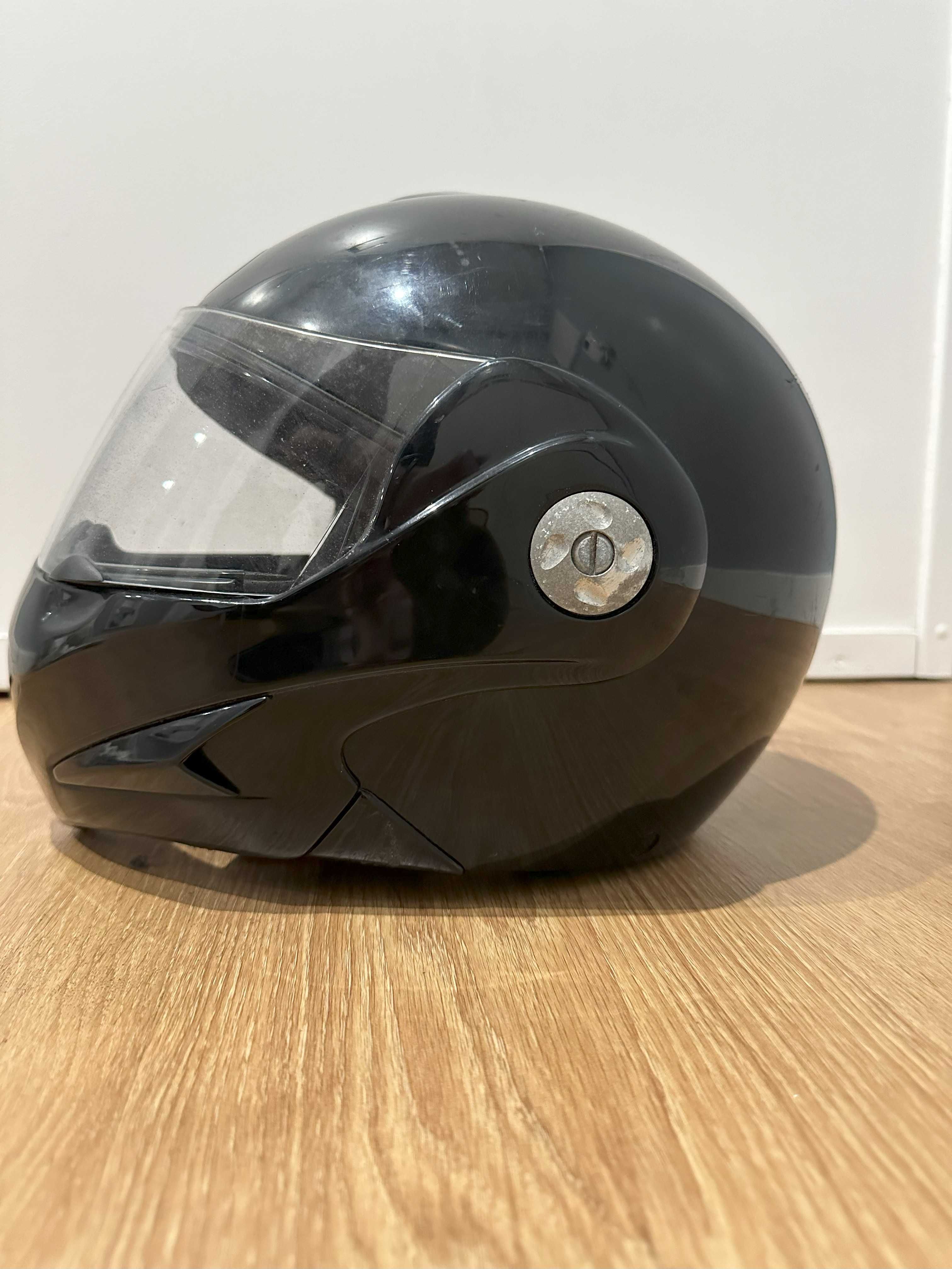 Capacete Modular Airoh Helmet - Flexibilidade e Estilo - Preto