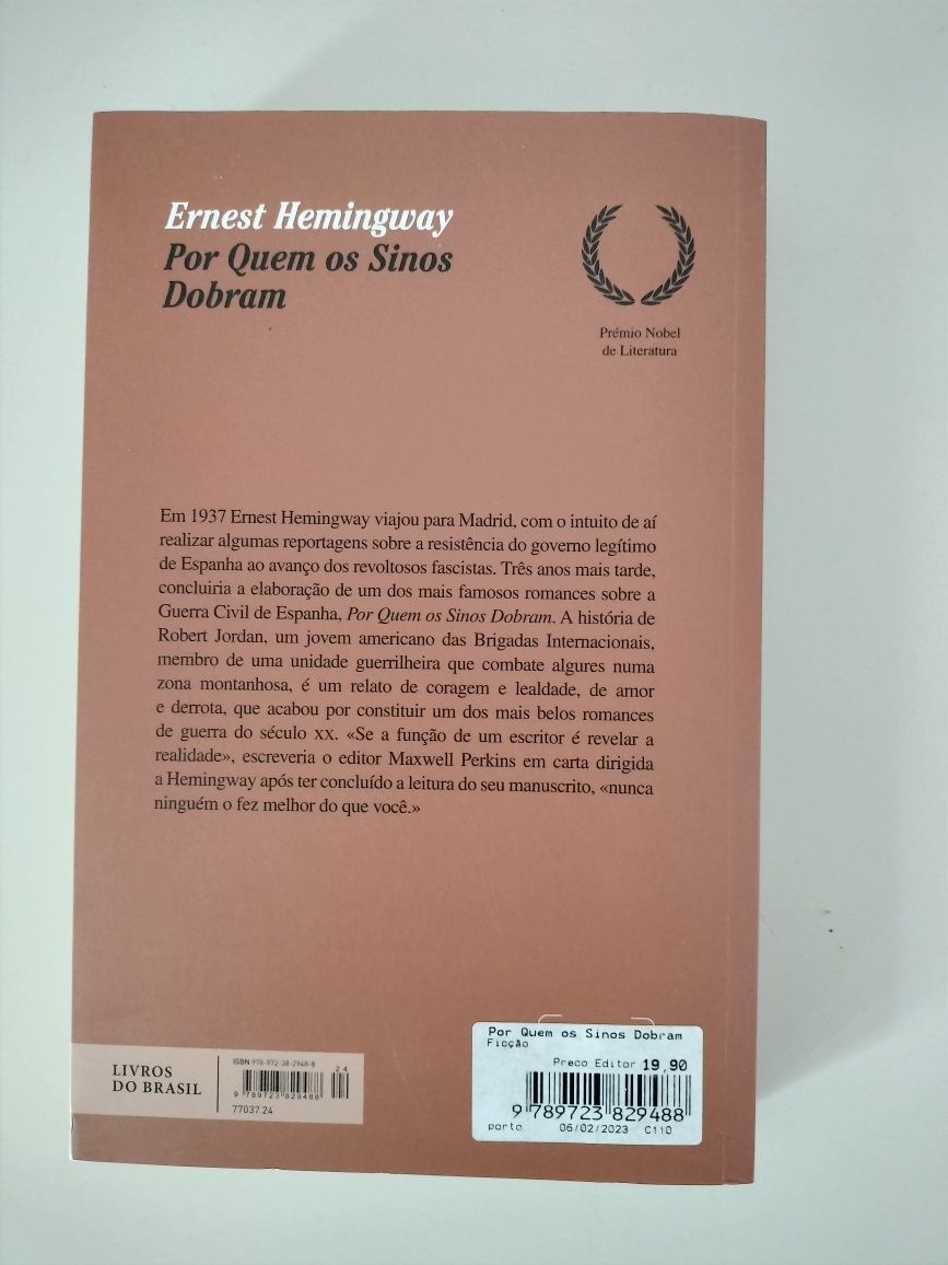 Por quem os sinos dobram Hemingway