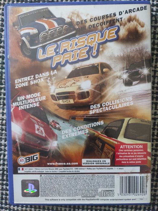 Jogo PS2 Shox completo