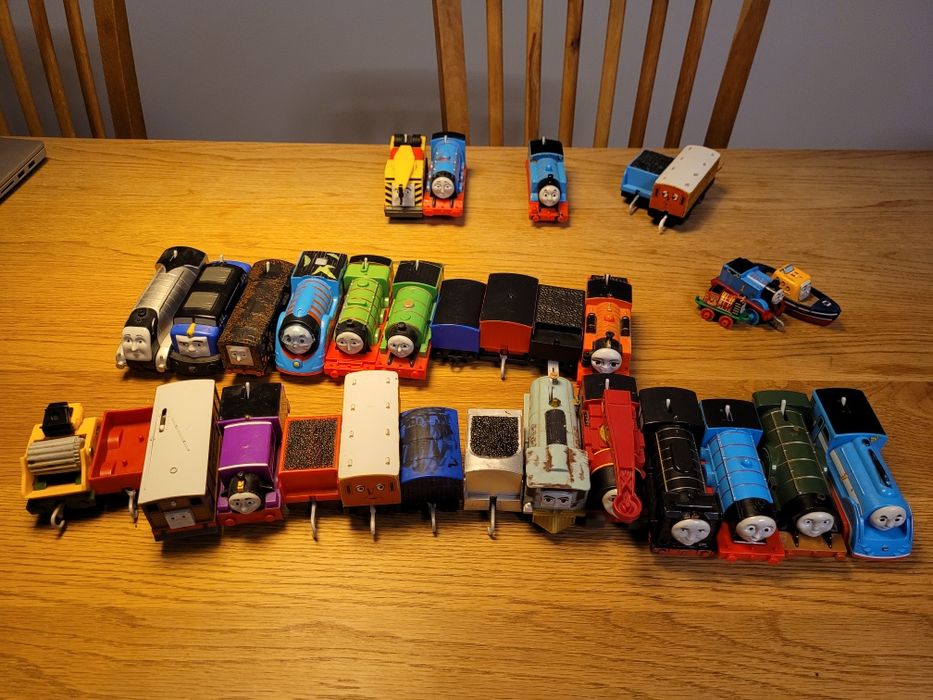 Kolejki, ciuchcie Tomek I przyjaciele Trackmaster