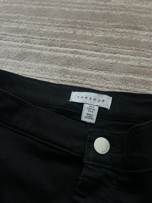 Спідниця джинсова чорна обтягуюча