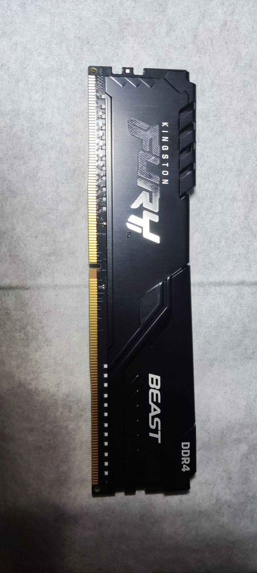 (8гб одна) ОЗУ Kingston DDR4 3200Mhz FURY Beast Black KF432C16BBK2
