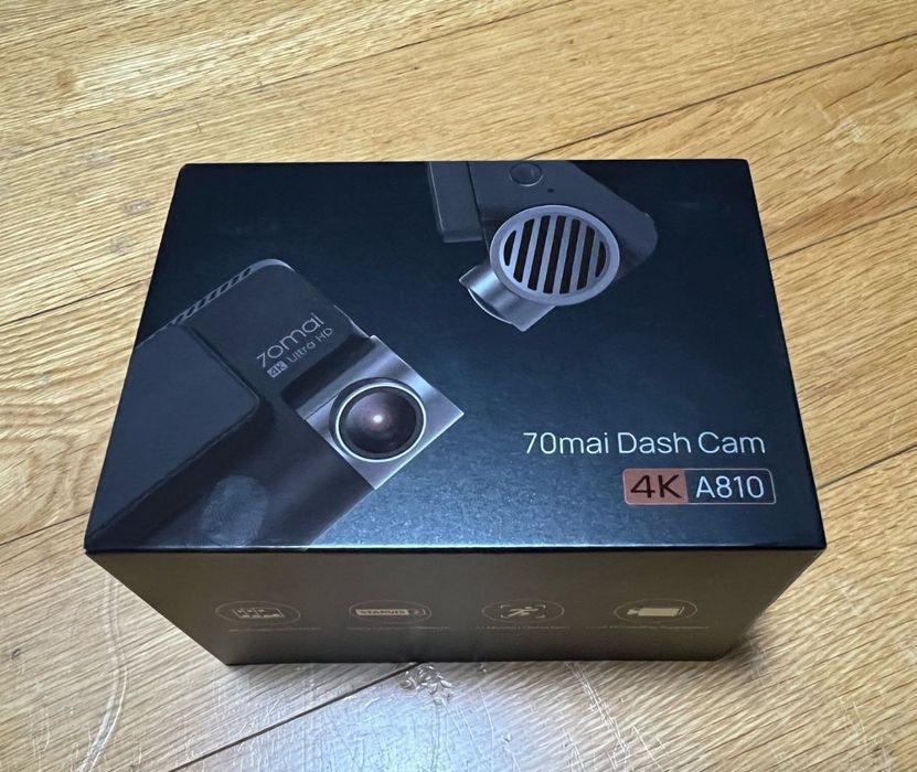 Автомобільний відеореєстратор Xiaomi 70mai Dash Cam 4K A810