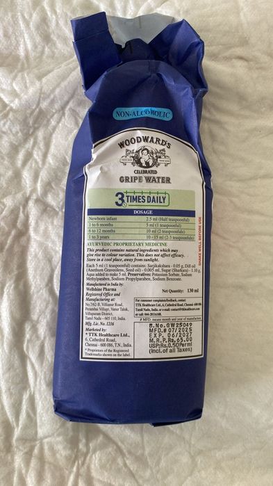 Gripewater (anticolicas/facilita a digestao)