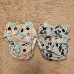 Dwie pieluchy aio Kokosi mini one size