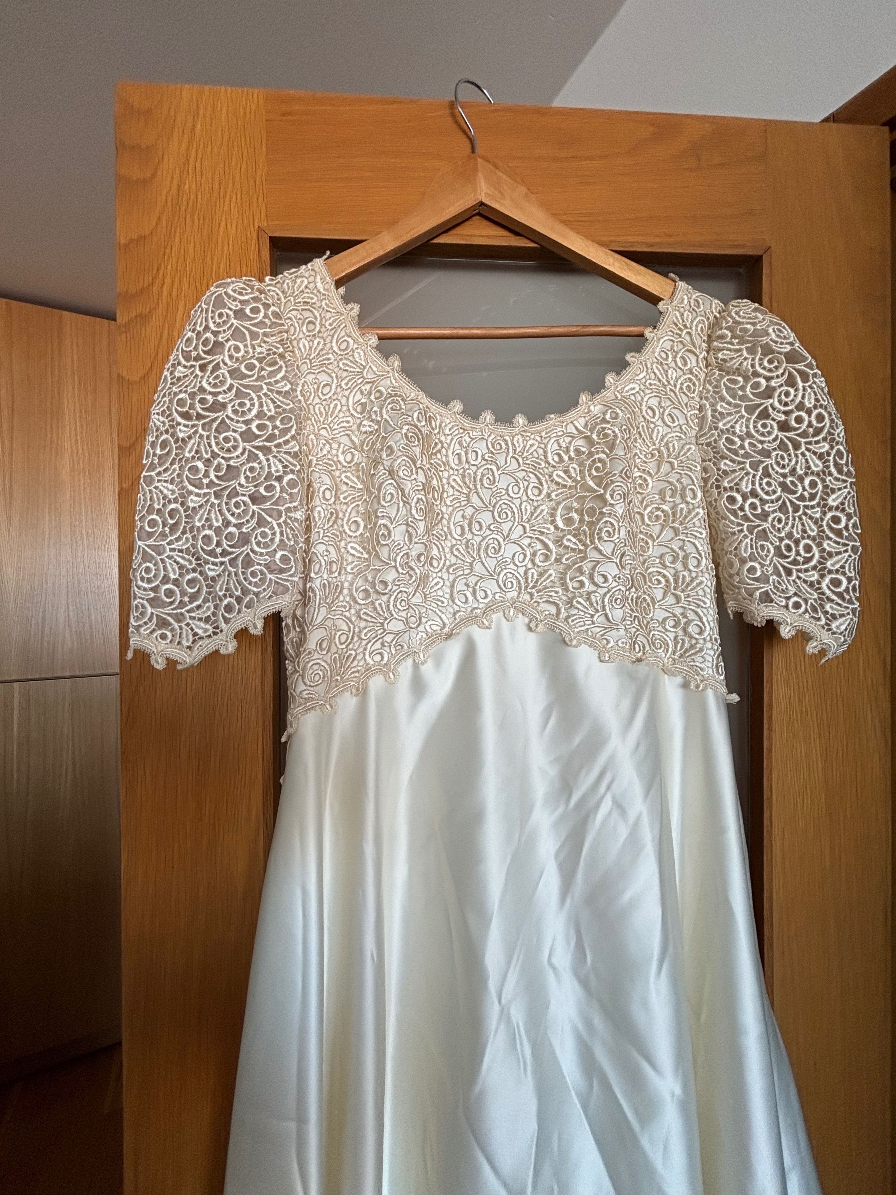 Vestido de noiva novo alta costura Made in Italy