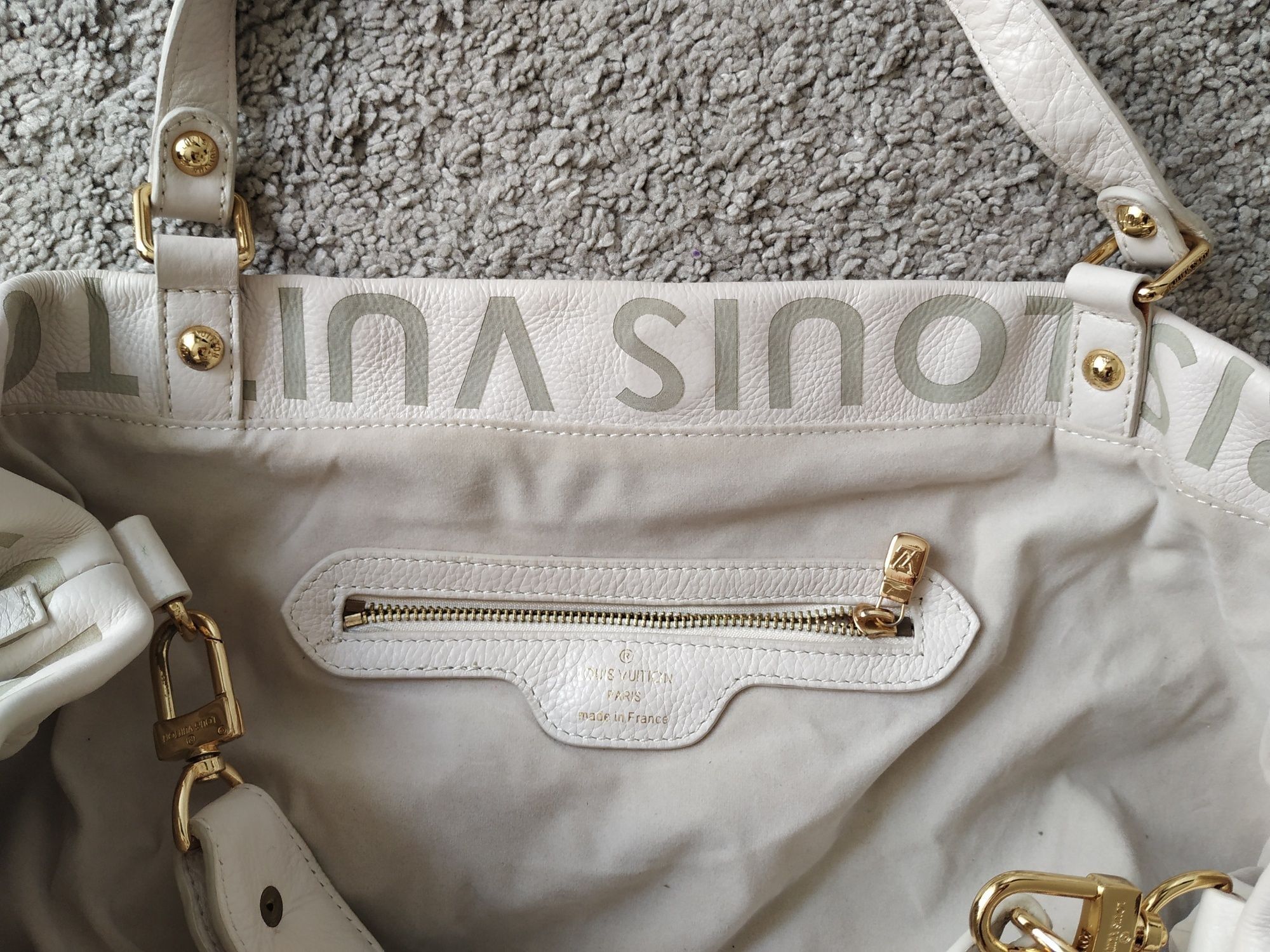 Duża torba torebka Louis Vuitton oryginalna