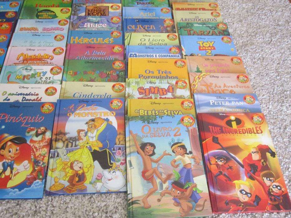 Colecção de 49 livros da Disney em excelente estado