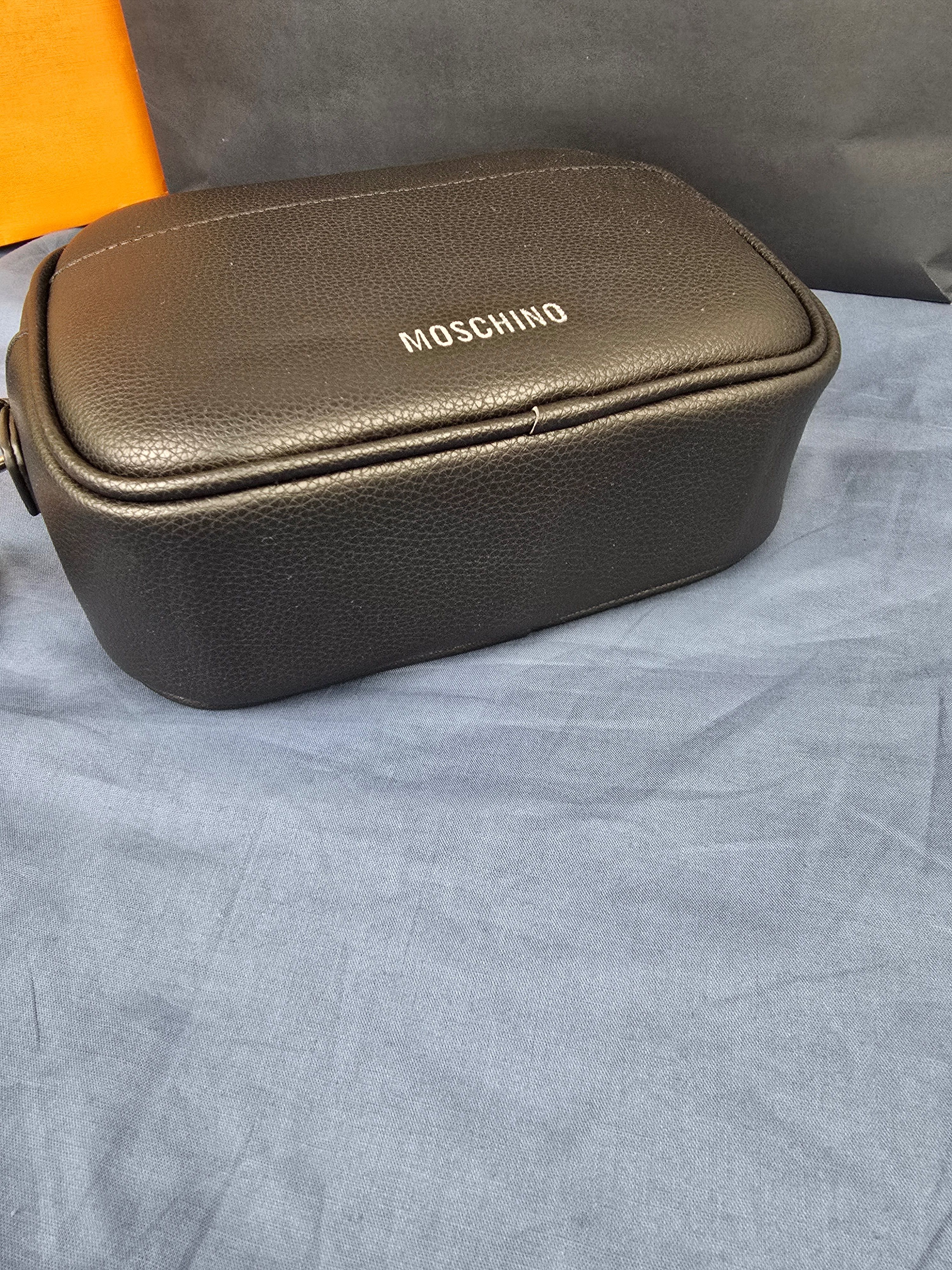 Kuferek moschino z misiem  damska premium