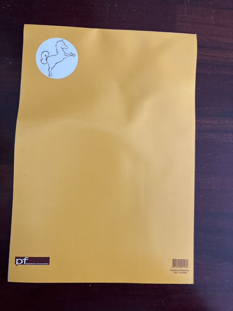 Bloco de Papel Cavalinho A3 – 24 Folhas – 125g – Papelaria Fernandes