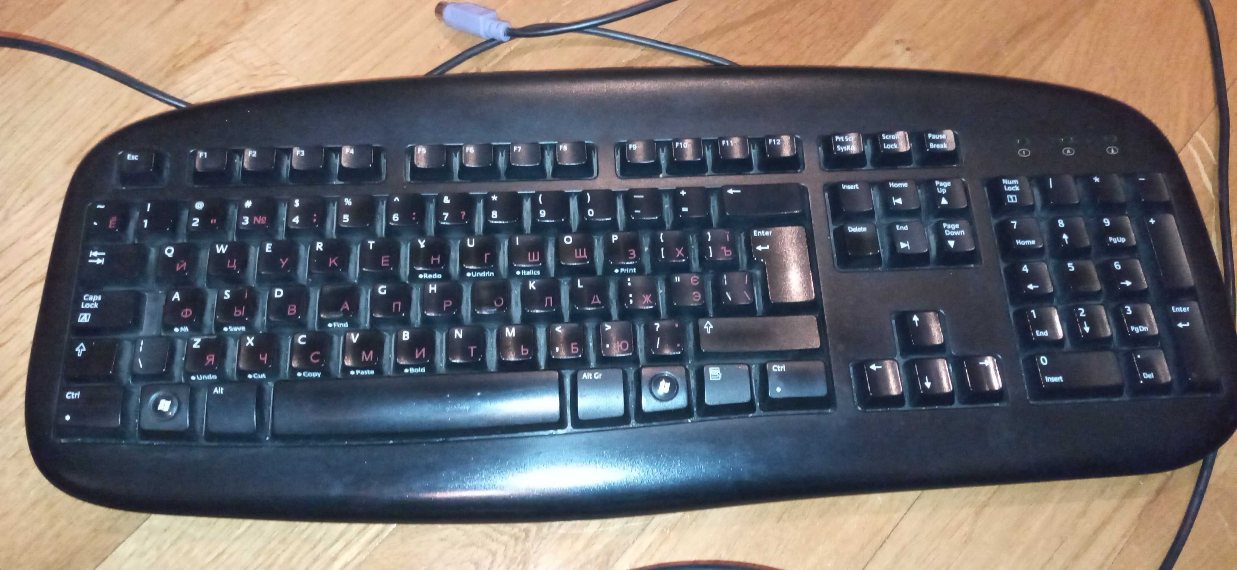 Клавіатура Logitech Deluxe Keyboard y-su61 Black.