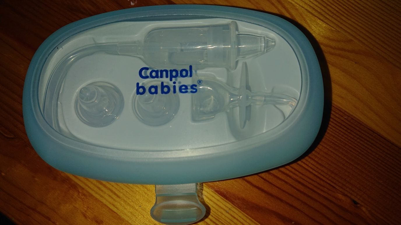 Аспиратор для носа Canpol Babies с трубочкой (5/119)