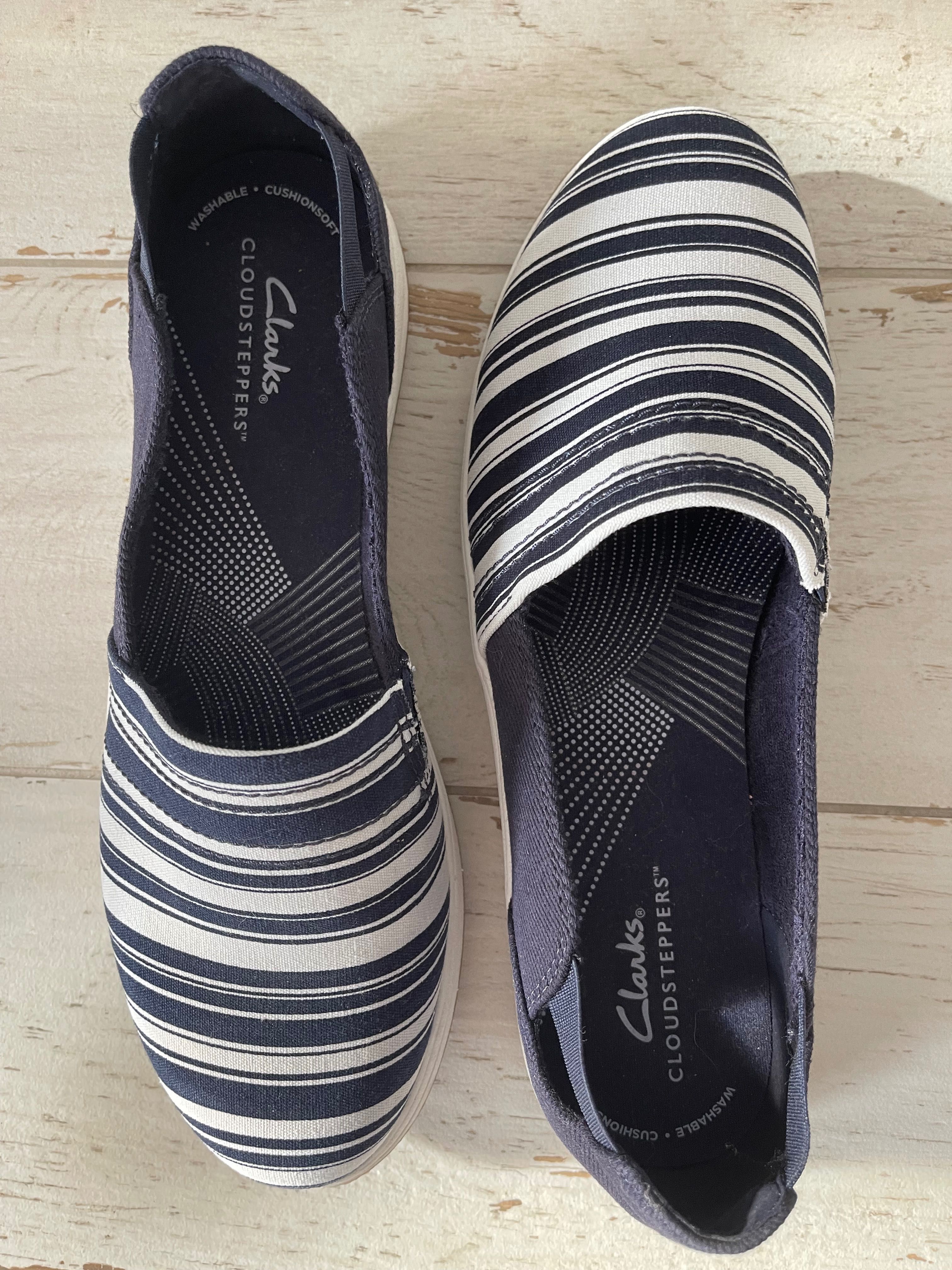 Clarks Breeze steps. Слипоны мегакомфортные р 39. Цена снижена!