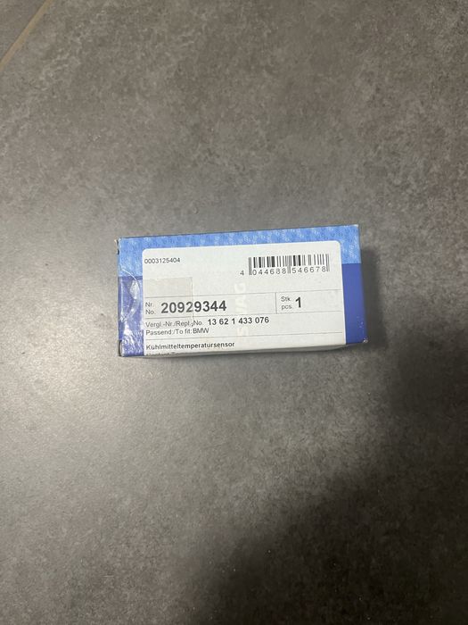 Датчик температури охолоджуючої рідини BMW F серія  двигун N52