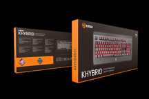 Teclado Krom Khybrid (Semi-Mecânico)