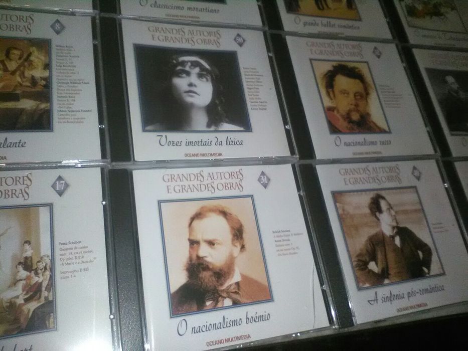 Colecção Cd's Grandes Autores e Grandes Obras