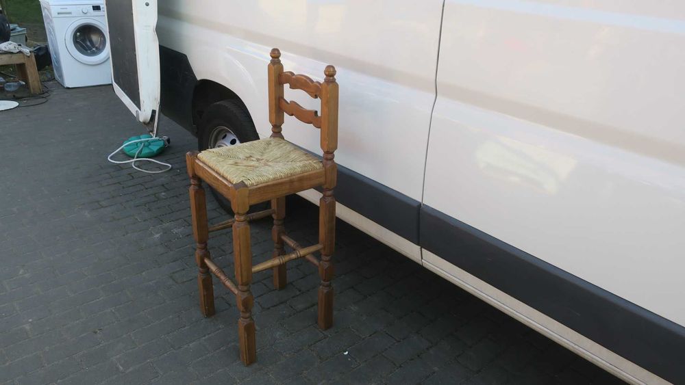 Hoker wysoki stołek taboret