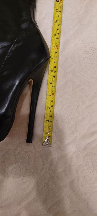 Kozaki Czarne Mega Wysokie