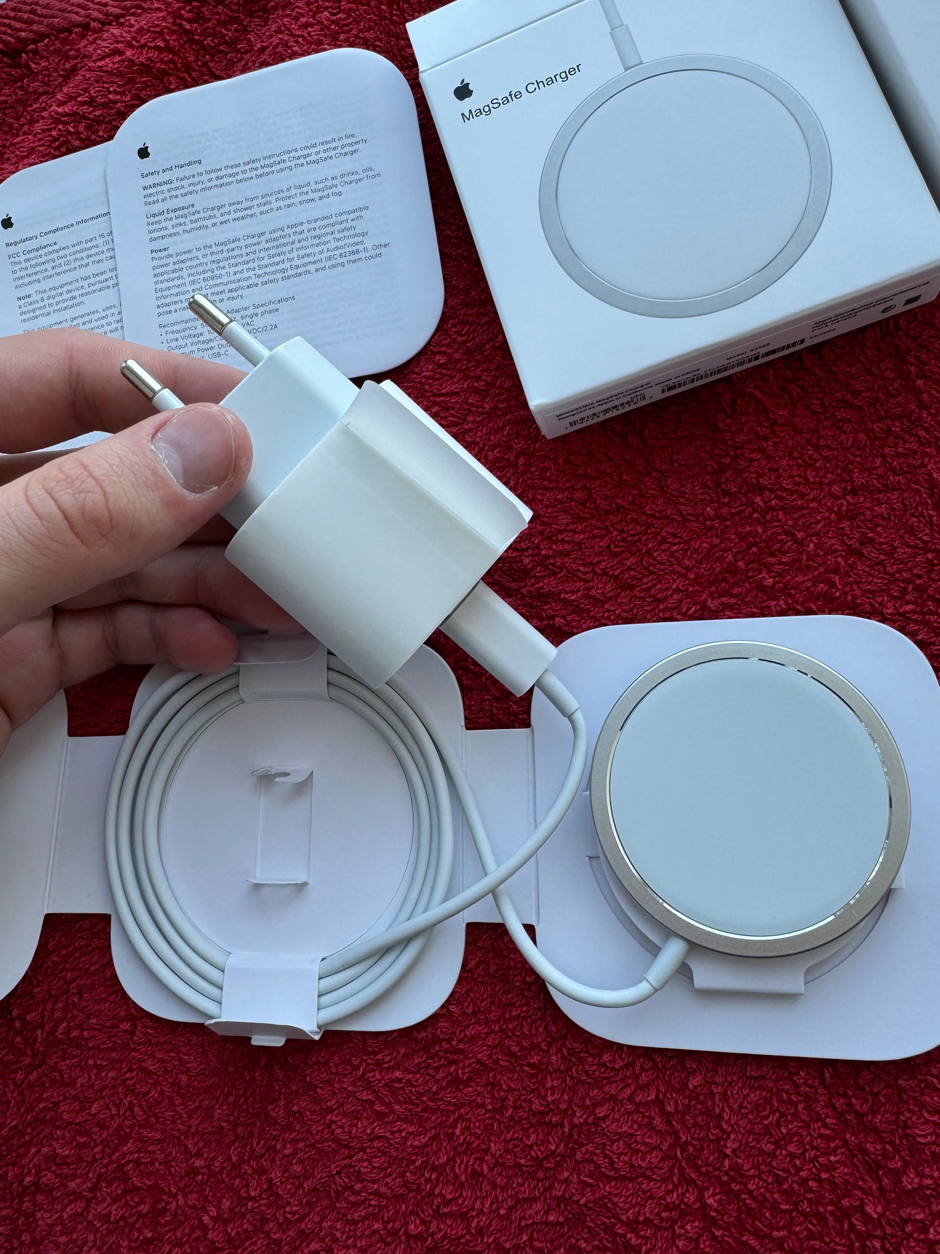Безпровідна зарядка magsafe зарядное apple iphone айфон епл магнітна