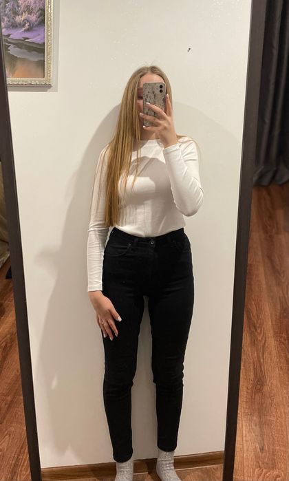 Джинси скіні, чорні