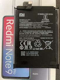 Oryginalna bateria redmi note 9 pro