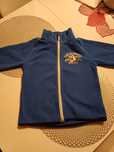 Bluza polar H&M 110,116 niebieska stan bdb