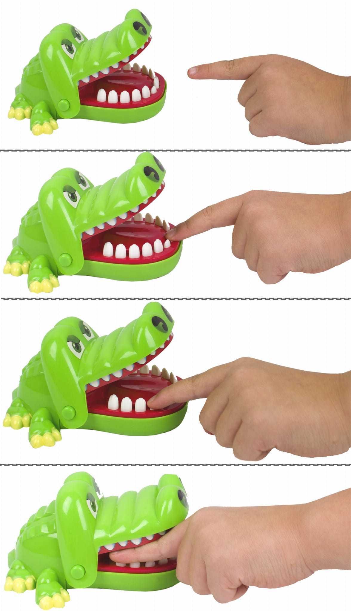 LT448 NOWA GRA KROKODYL zręcznościowa u dentysty chory ząb dla dzieci