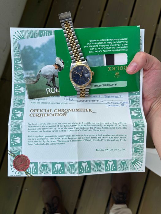 Rolex - Datejust 36mm 1988