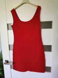 Czerwona sukienka HM M/L