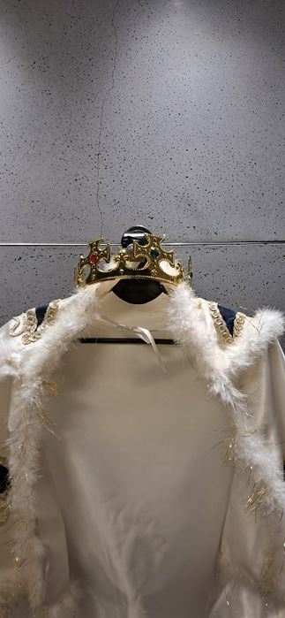 Strój przebranie kostium król