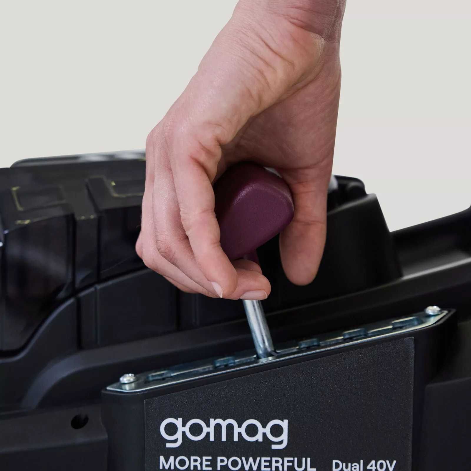 Газонокосарка акумуляторна GO-RSM380BL gomag електро косярка