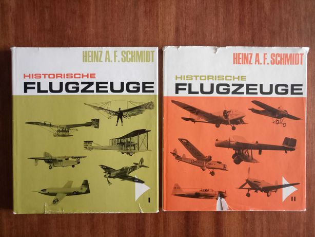 Книги по истории авиации, раритетный справочник в 2-х томах