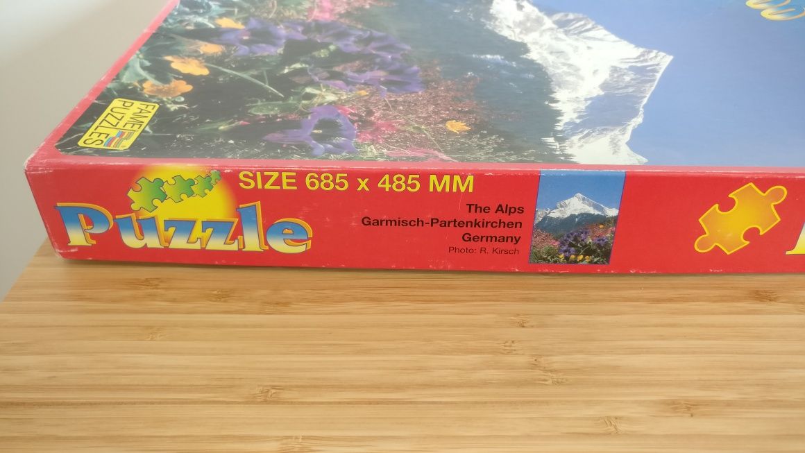 Puzzle "The Alps, Garmisch-Partenkirchen Germany" 1000 peças